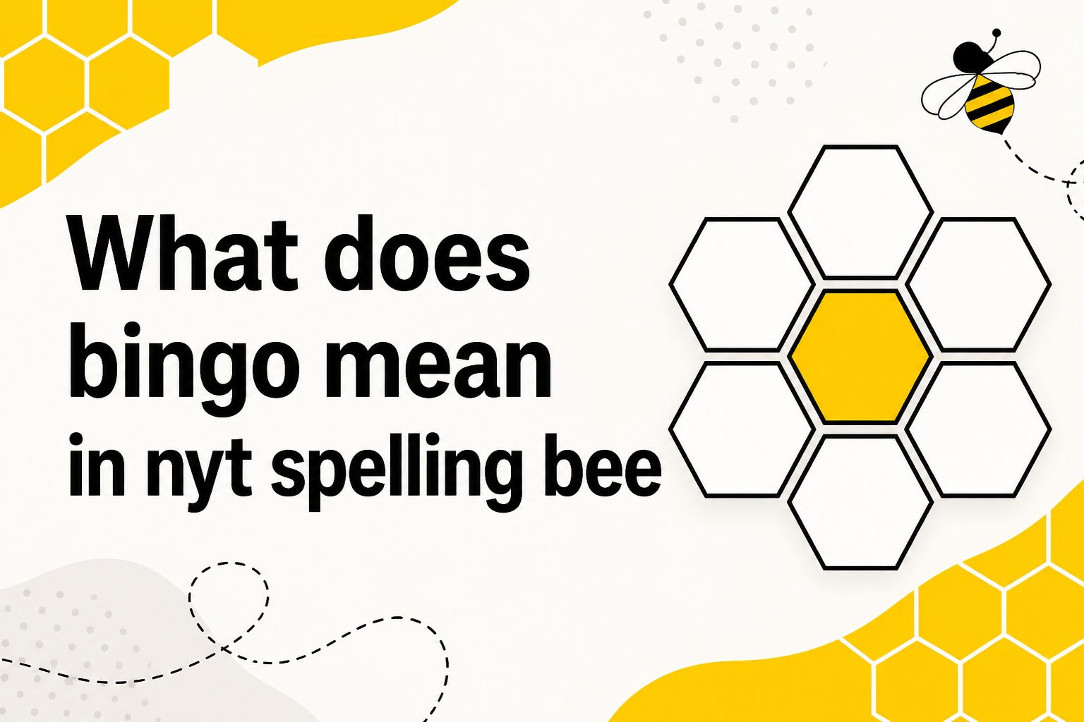 NYT Spelling Bee puzzle grid with the word bingo highlighted